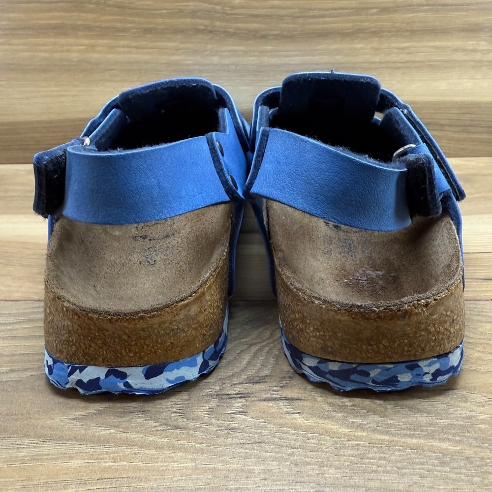 Birkenstock Birkis Tokio Clogs Womens 7 N EU 38 Blue Slip On Comfort Shoes - Picture 6 of 10
